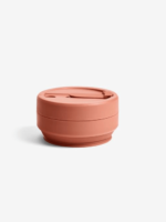 Stojo silicone collapsible 12oz cup nutmeg