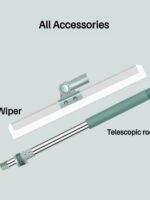 FlexiBroom Silicone Scraper Broom